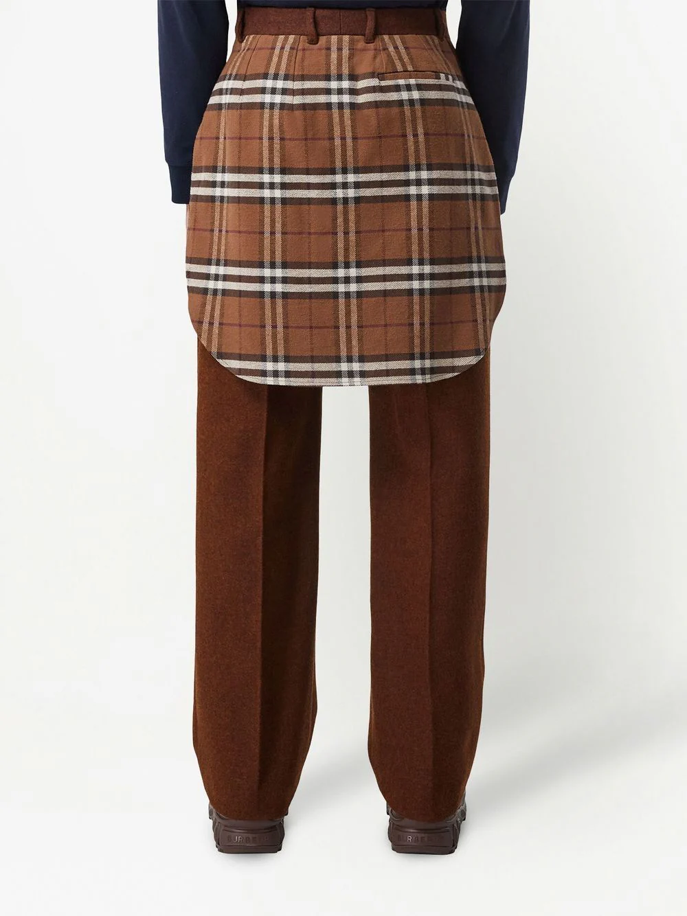 Pleated Wide-Leg Trousers - Image 3