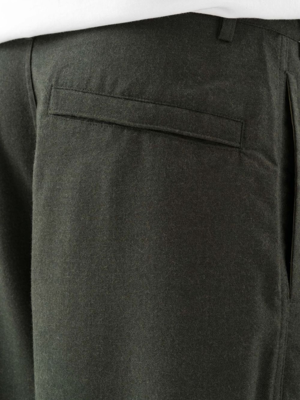 Pleated Wide-Leg Trousers - Image 4