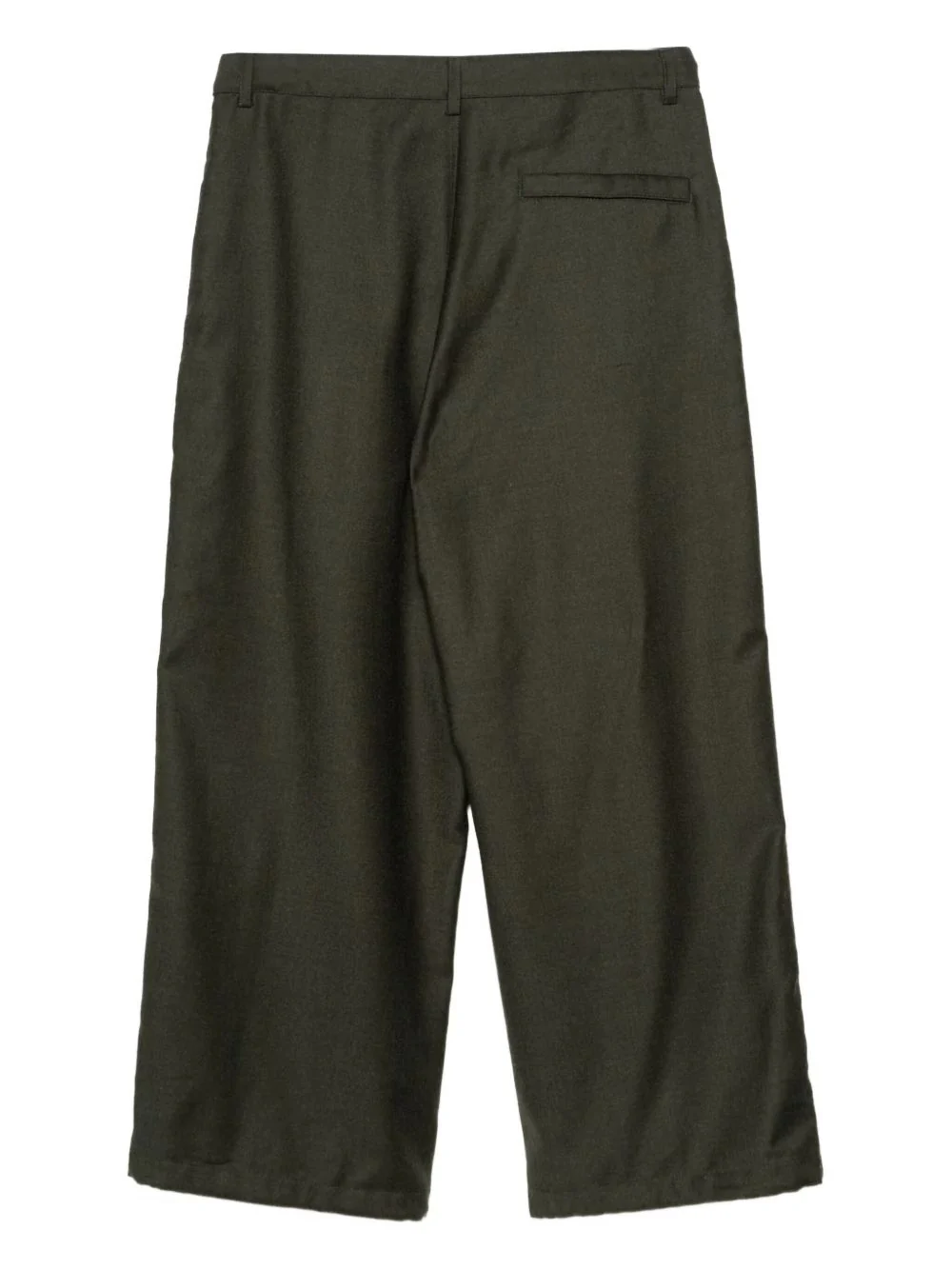 Pleated Wide-Leg Trousers - Image 5