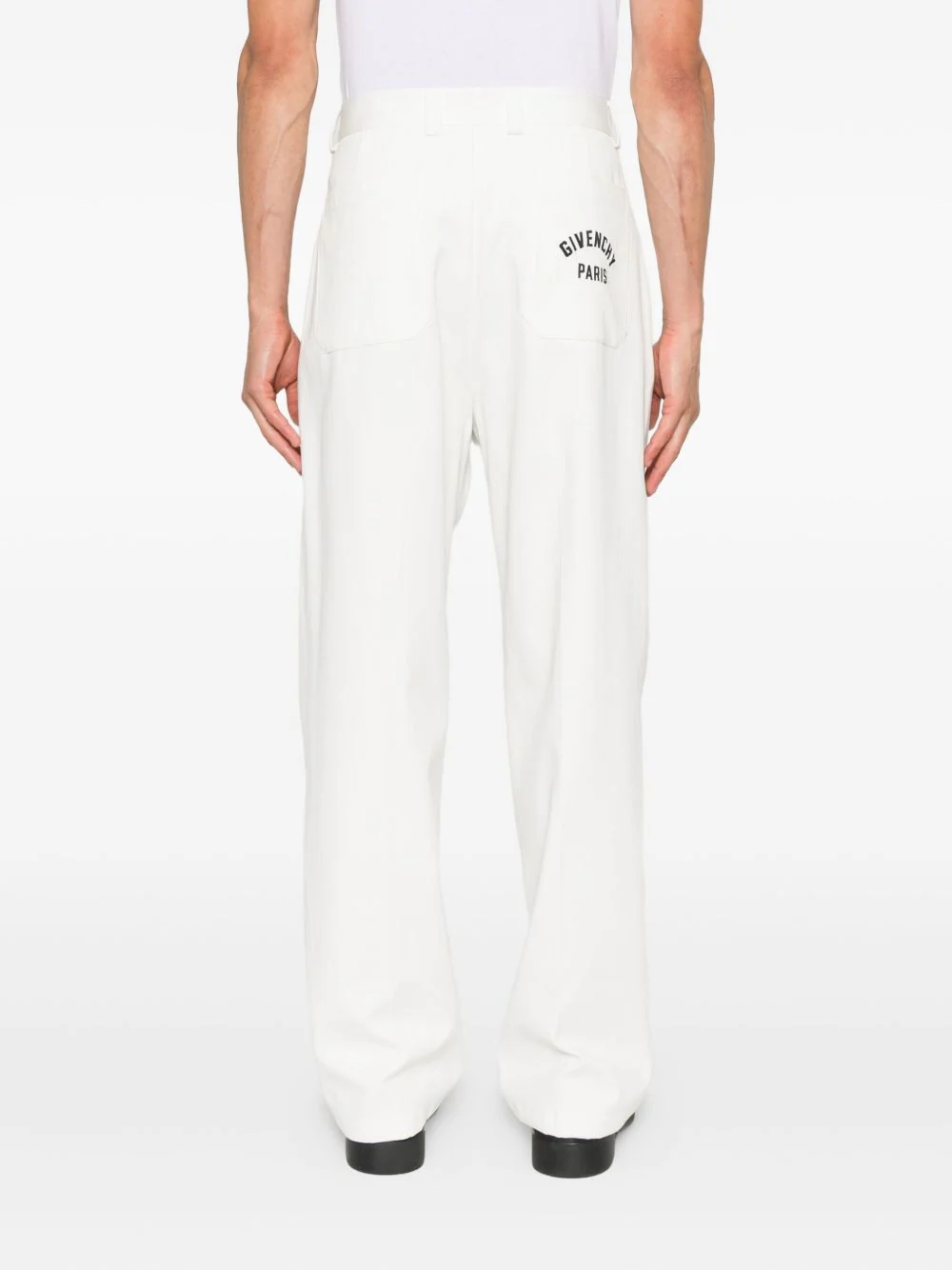 Pleated Wide-Leg Trousers - Image 2
