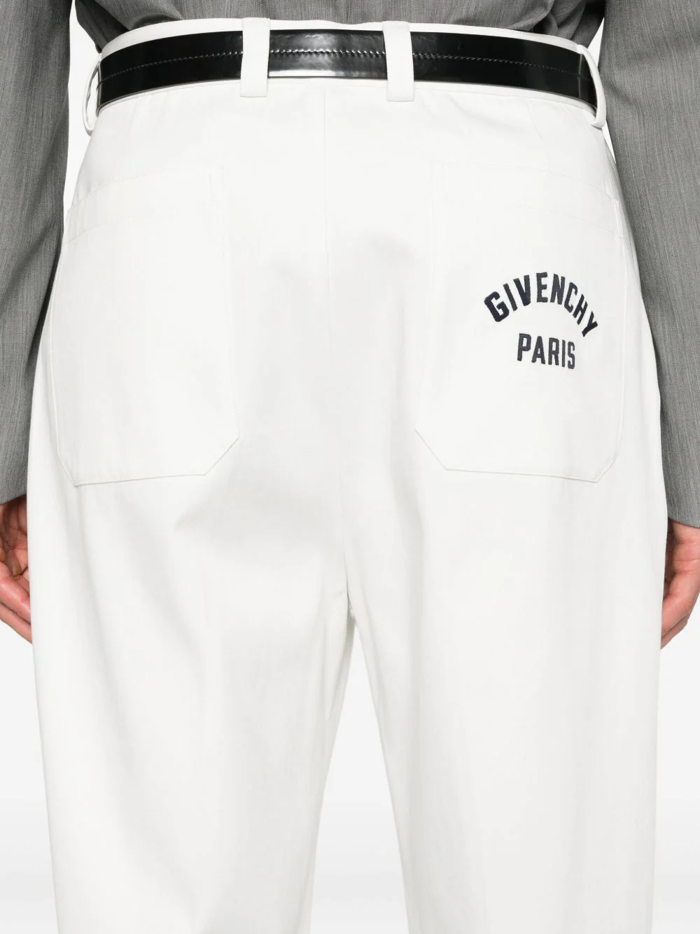 Pleated Wide-Leg Trousers - Image 5