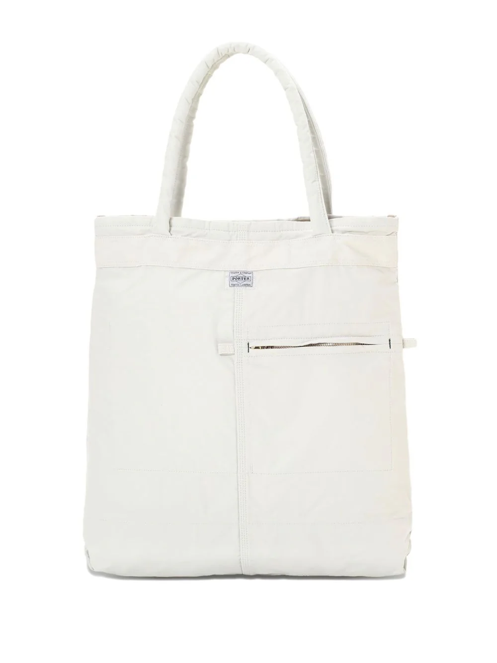 Pocket-Detail Tote Bag