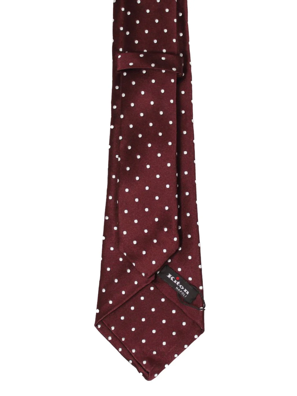 Polka-Dot Silk Tie - Image 3