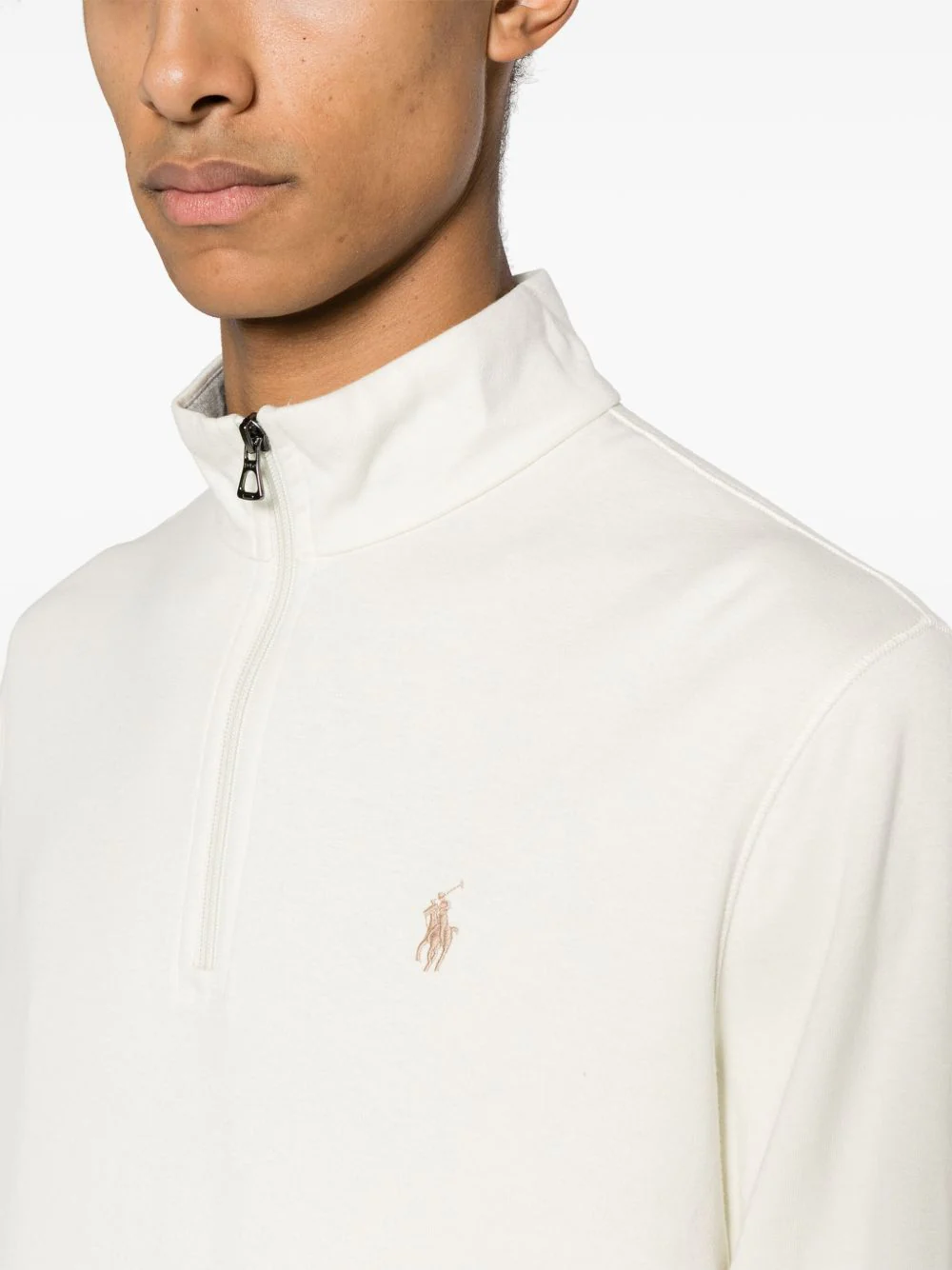 Polo Pony Half-Zip Sweatshirt - Image 3