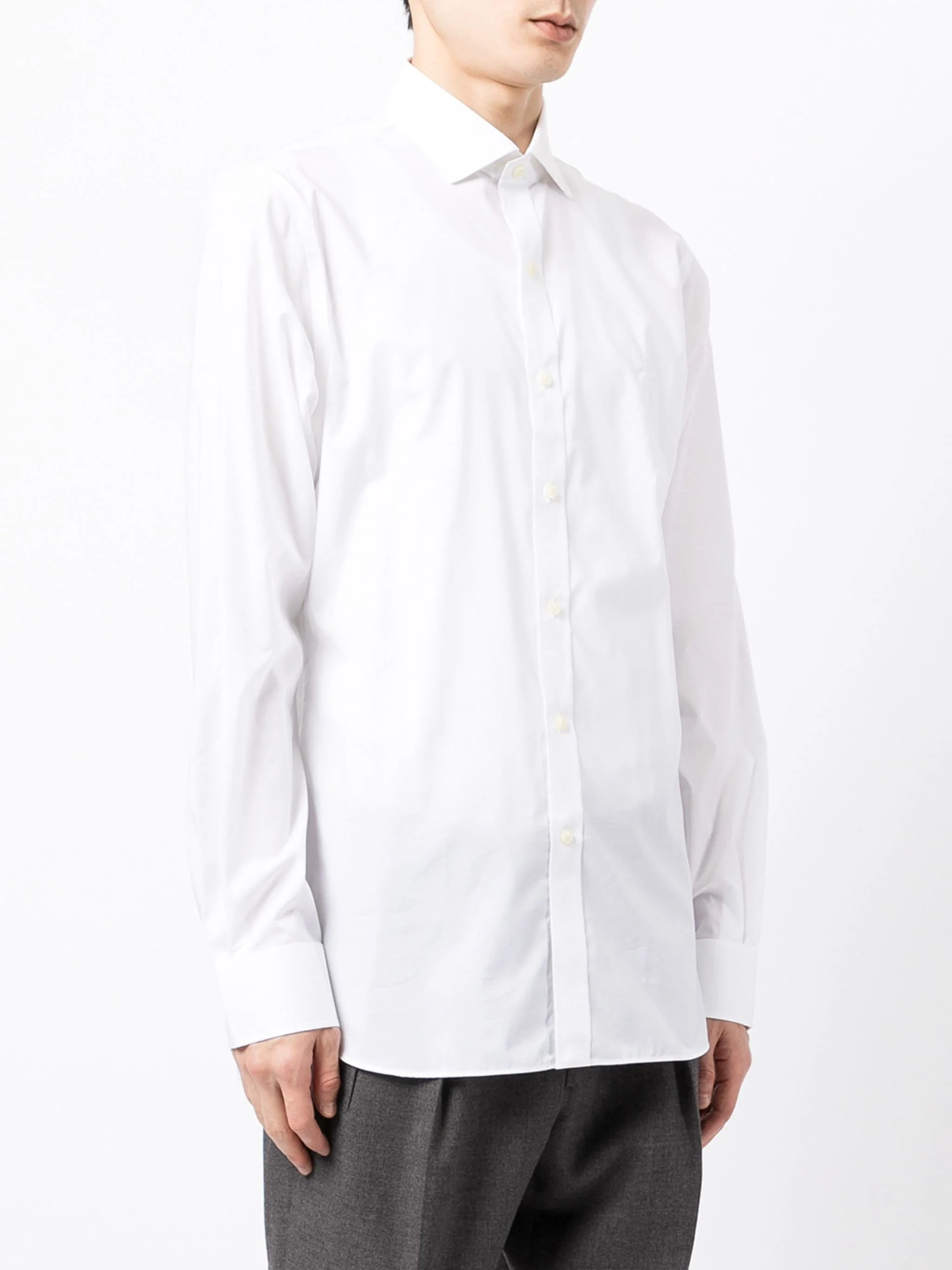 Polo Pony Logo-Embroidered Classic Shirt - Image 3
