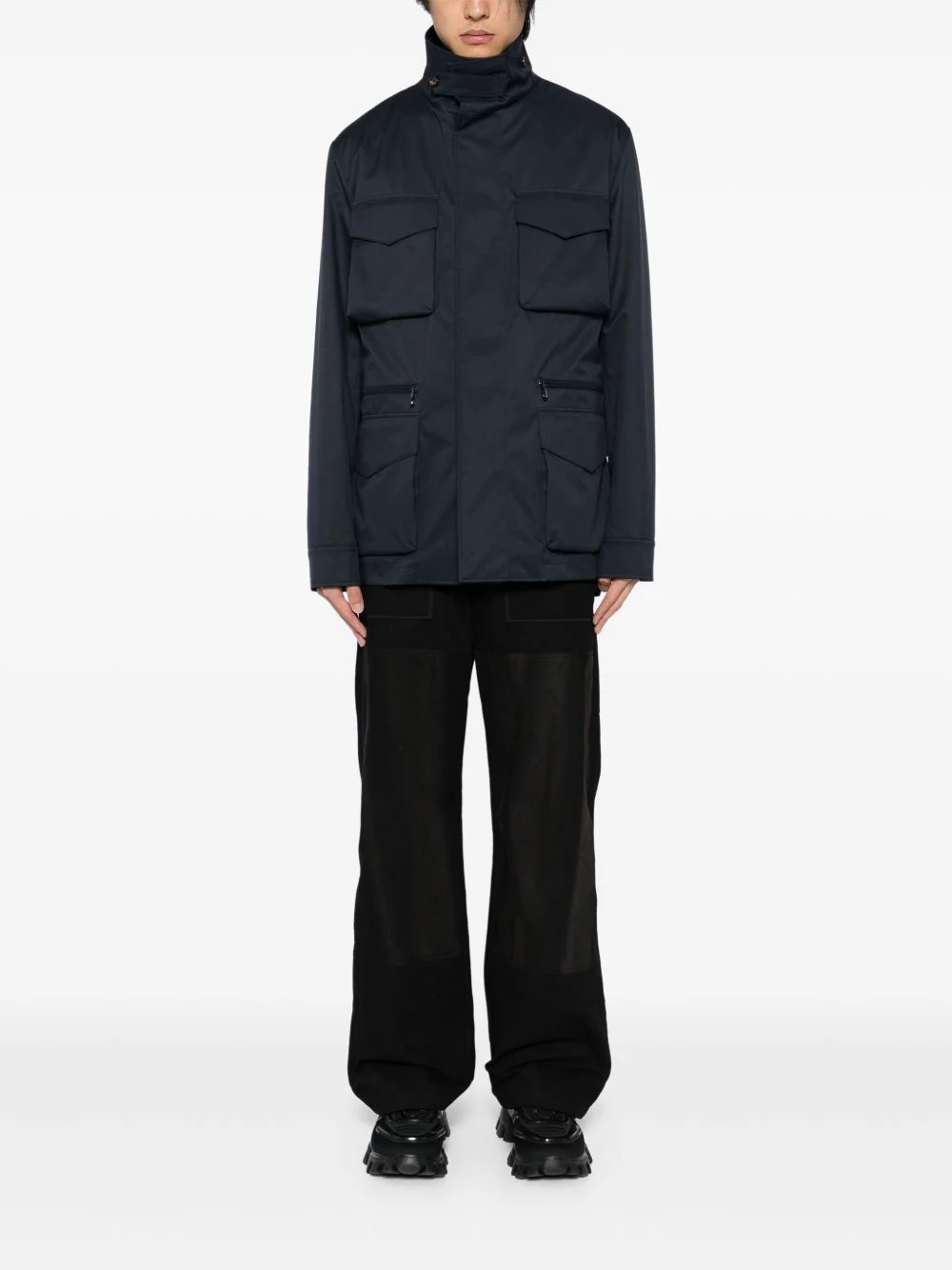 Polyester Shirt Jacket - Image 3