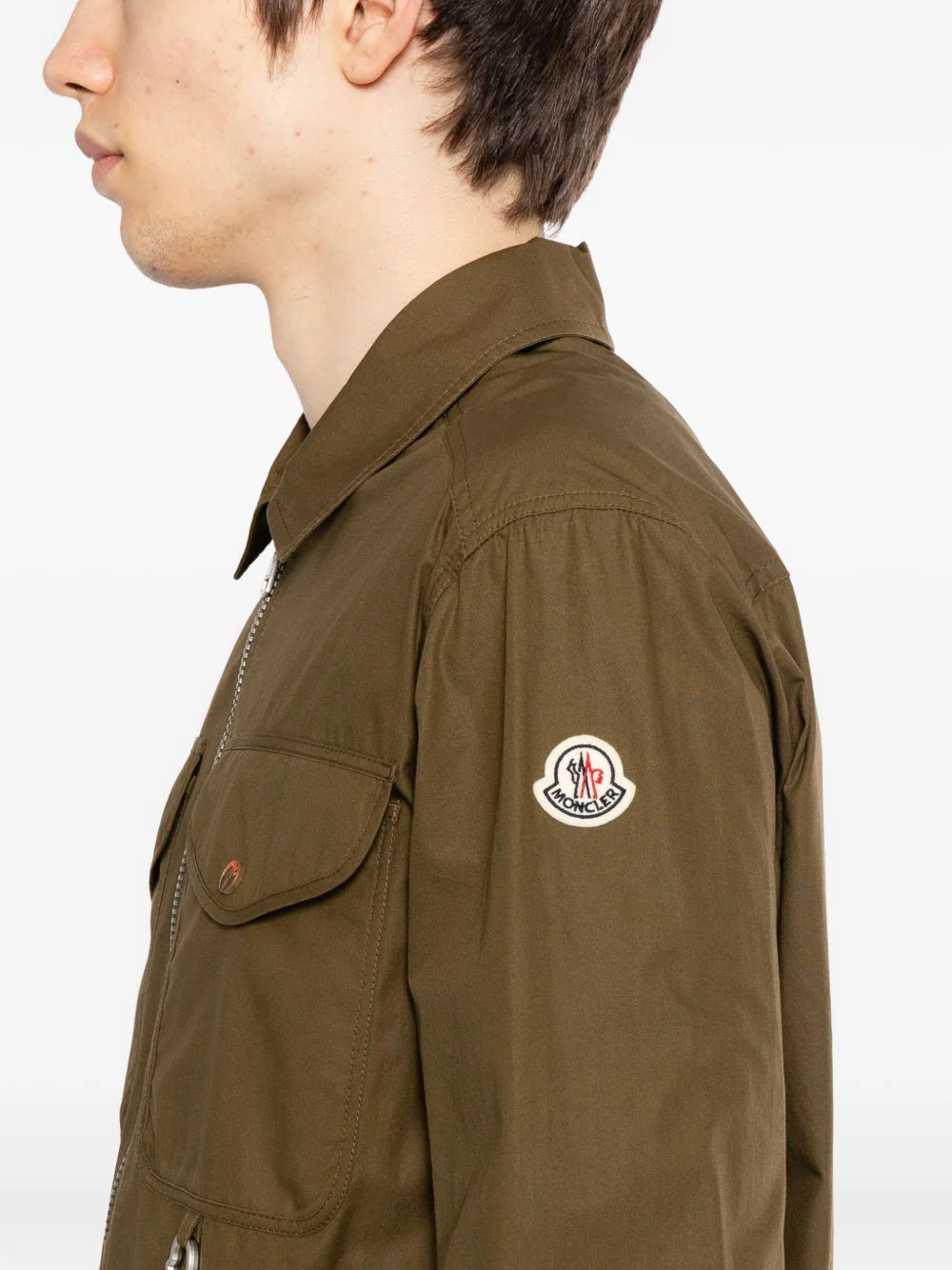Poplin Long Sleeve Jacket - Image 2