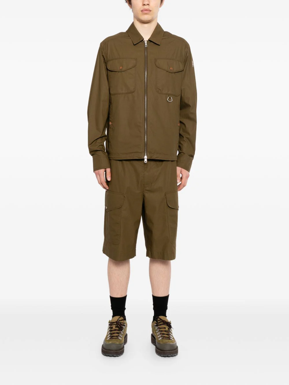 Poplin Long Sleeve Jacket - Image 4