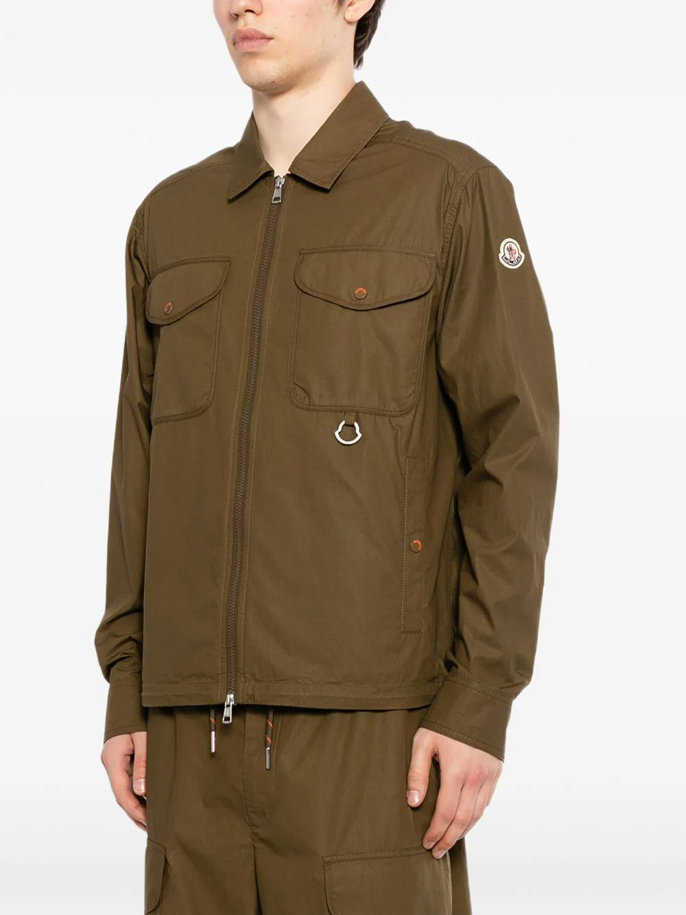Poplin Long Sleeve Jacket - Image 5
