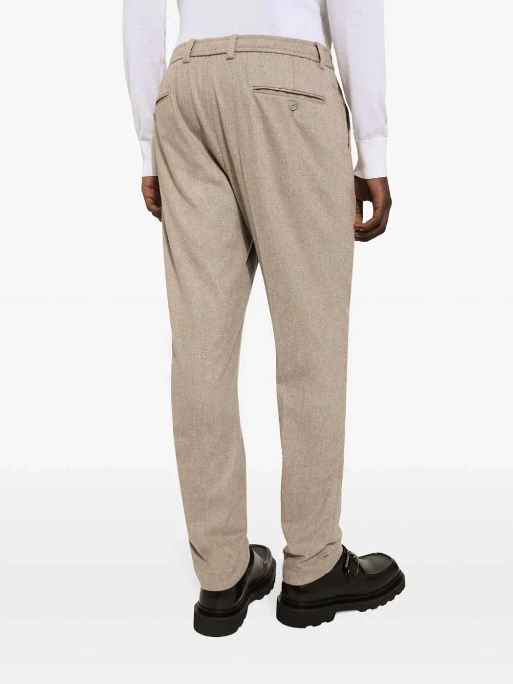 Pressed-Crease Tailored Trousers - Image 4