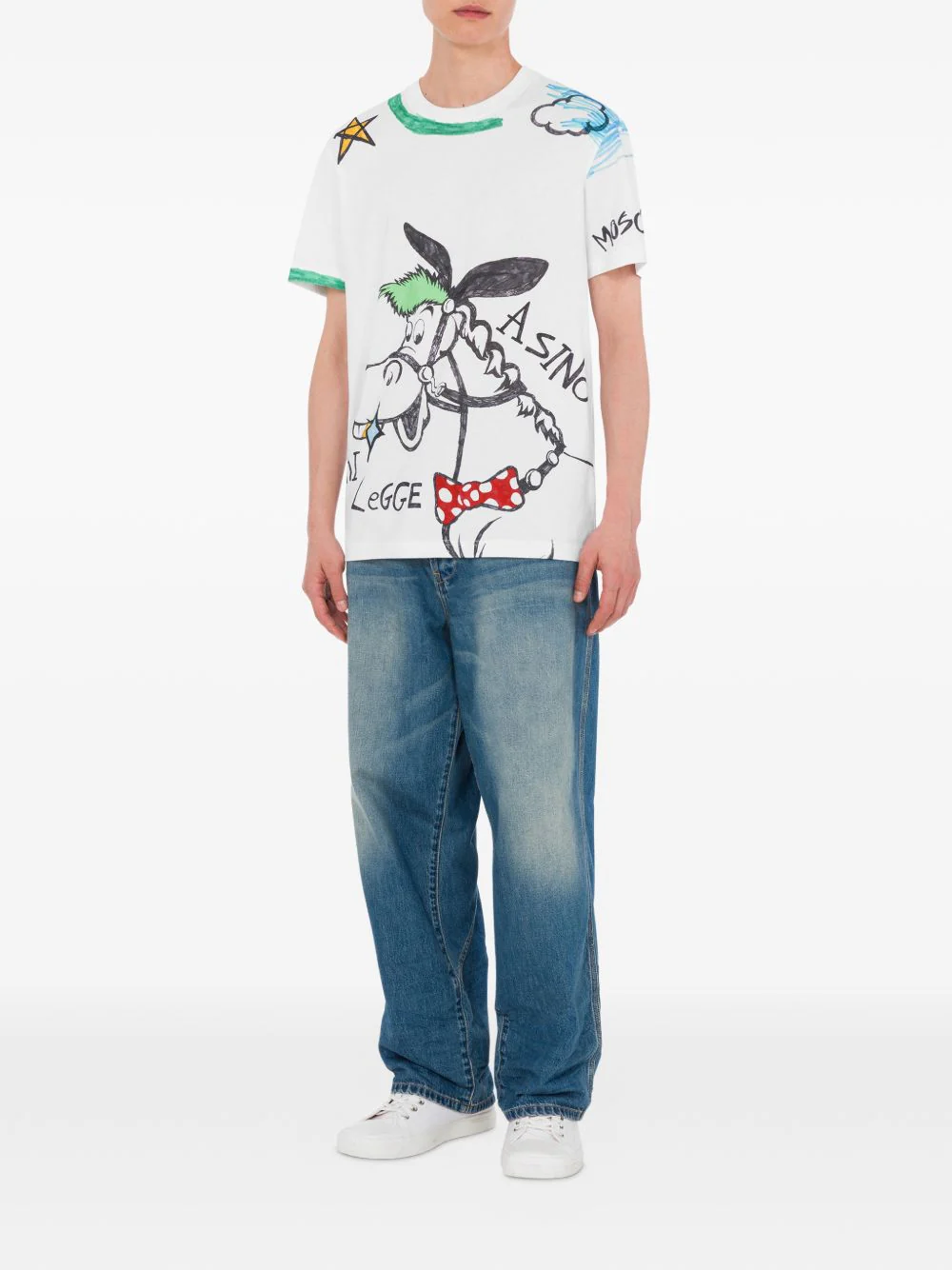 Printed Crew Neck T-Shirt - Image 2