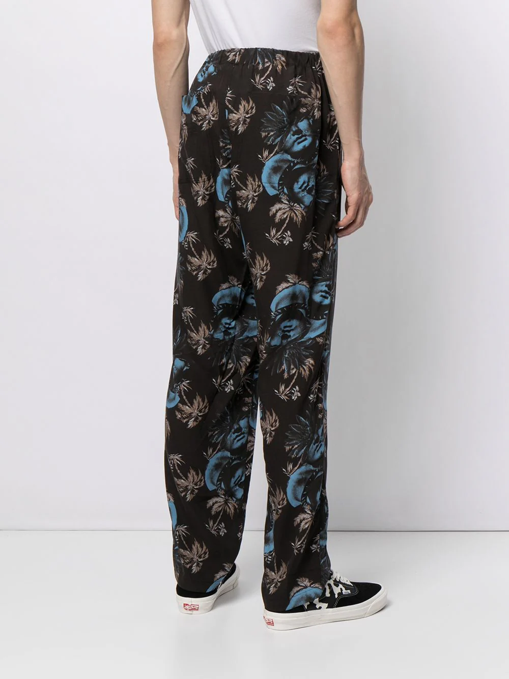 Printed Straight-Leg Trousers - Image 3