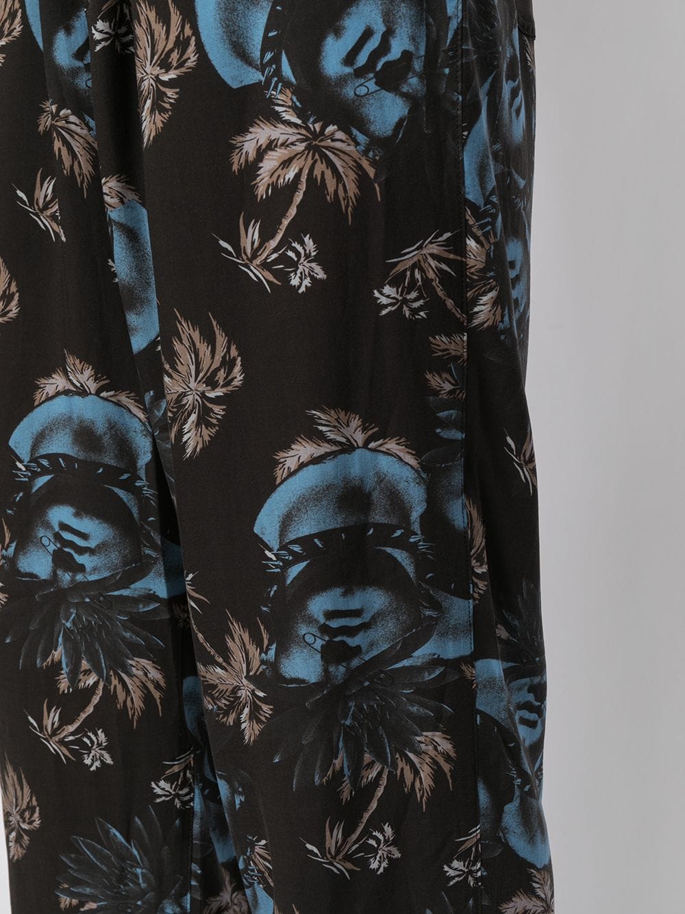 Printed Straight-Leg Trousers - Image 4