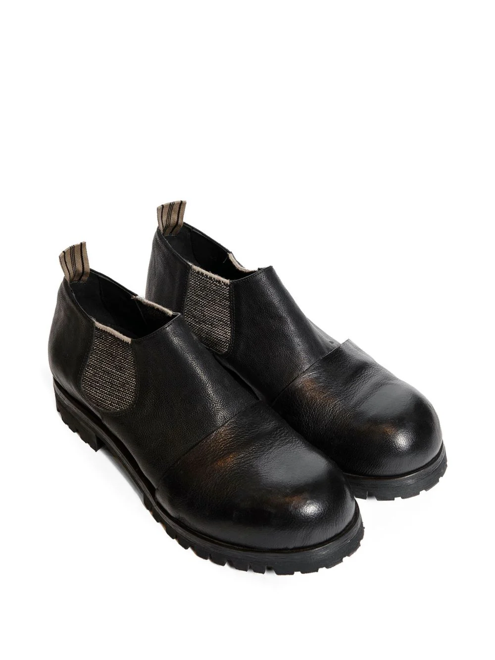 Pull-Tab Elasticated-Sides Loafers - Image 3