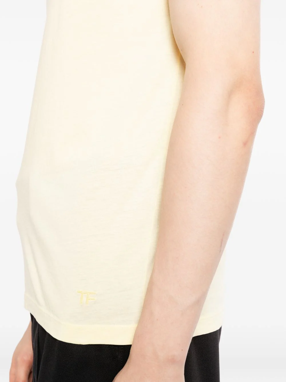 Pure Cotton Crewneck T-Shirt - Image 2