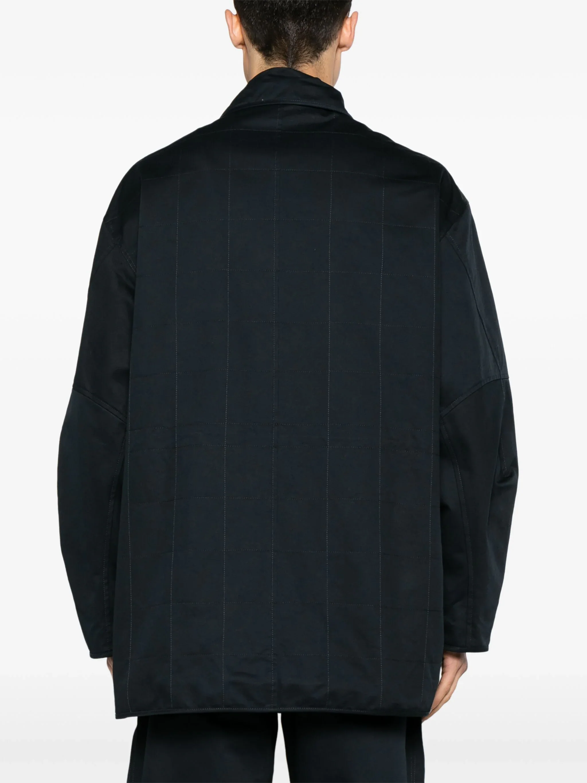 Quilted Cargo Coat - Image 4