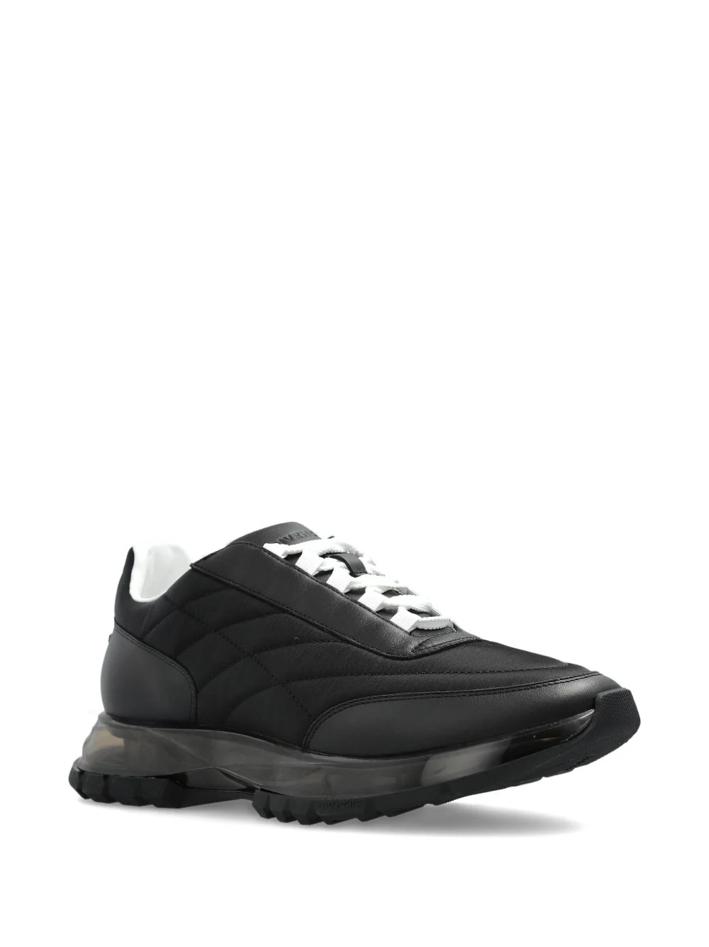 Quilted Transparent-Sole Sneakers - Image 2