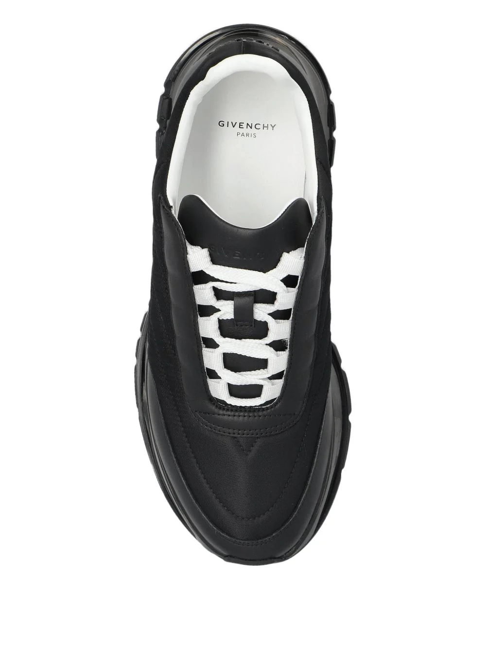 Quilted Transparent-Sole Sneakers - Image 3