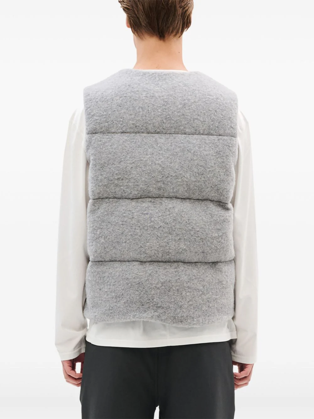 Quilted Zip-Front Gilet - Image 5
