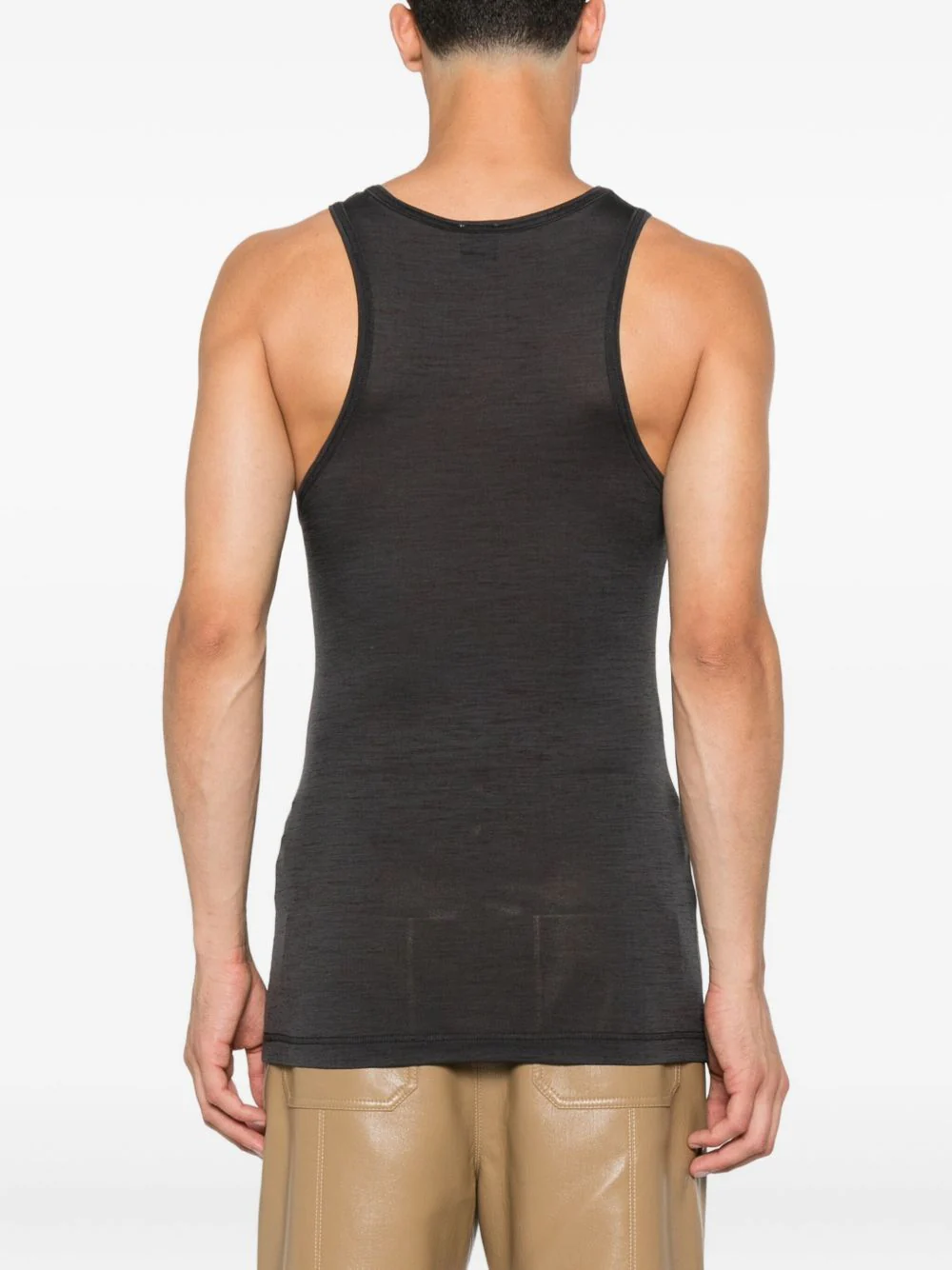 Racer-Back Wool Tank Top - Image 2