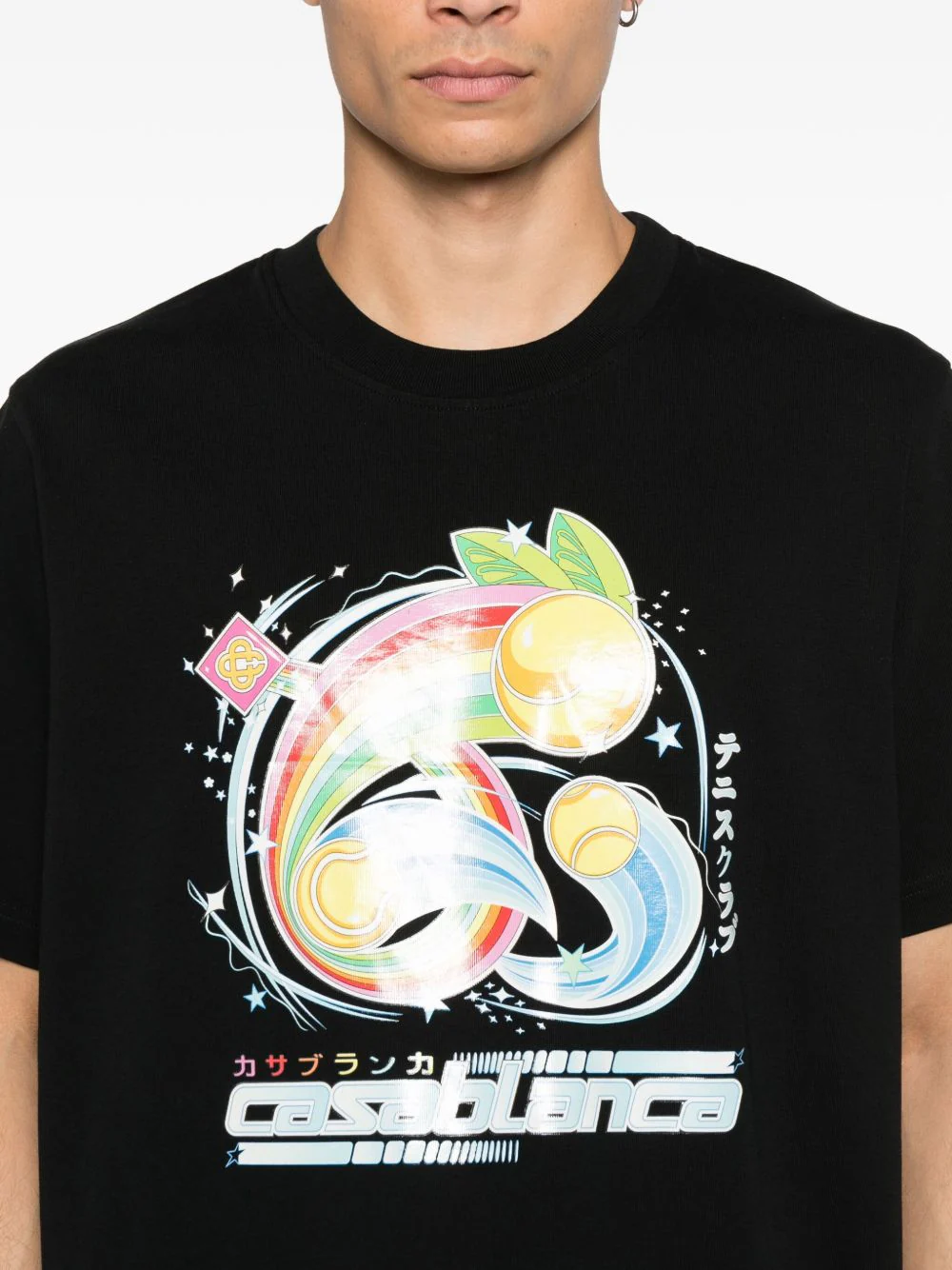 Rainbow-Print T-Shirt - Image 3