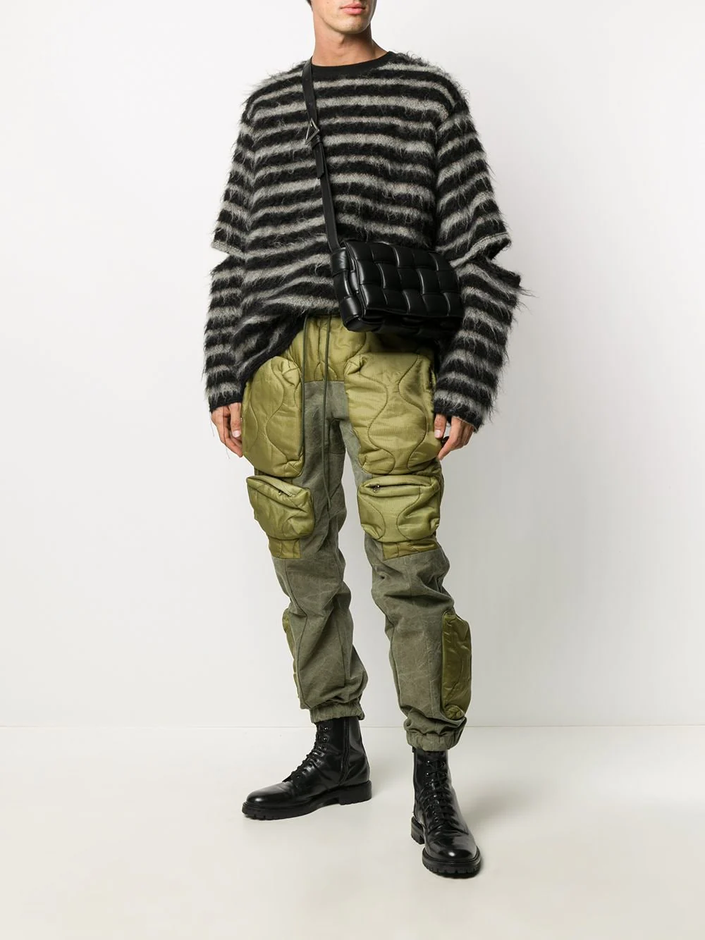 Patchwork Recycled Tent Pants - Image 2
