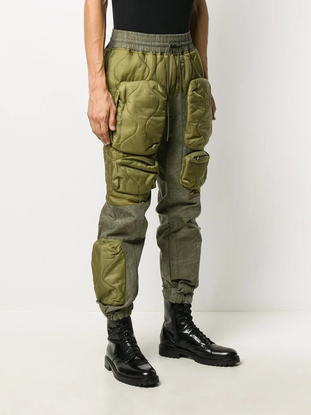 Patchwork Recycled Tent Pants - Image 3
