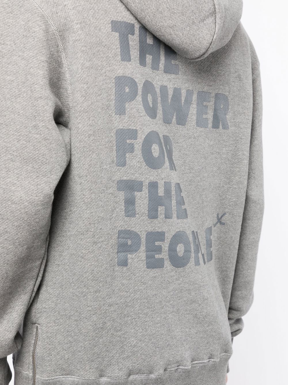 Rear Logo-Print Hoodie - Image 4