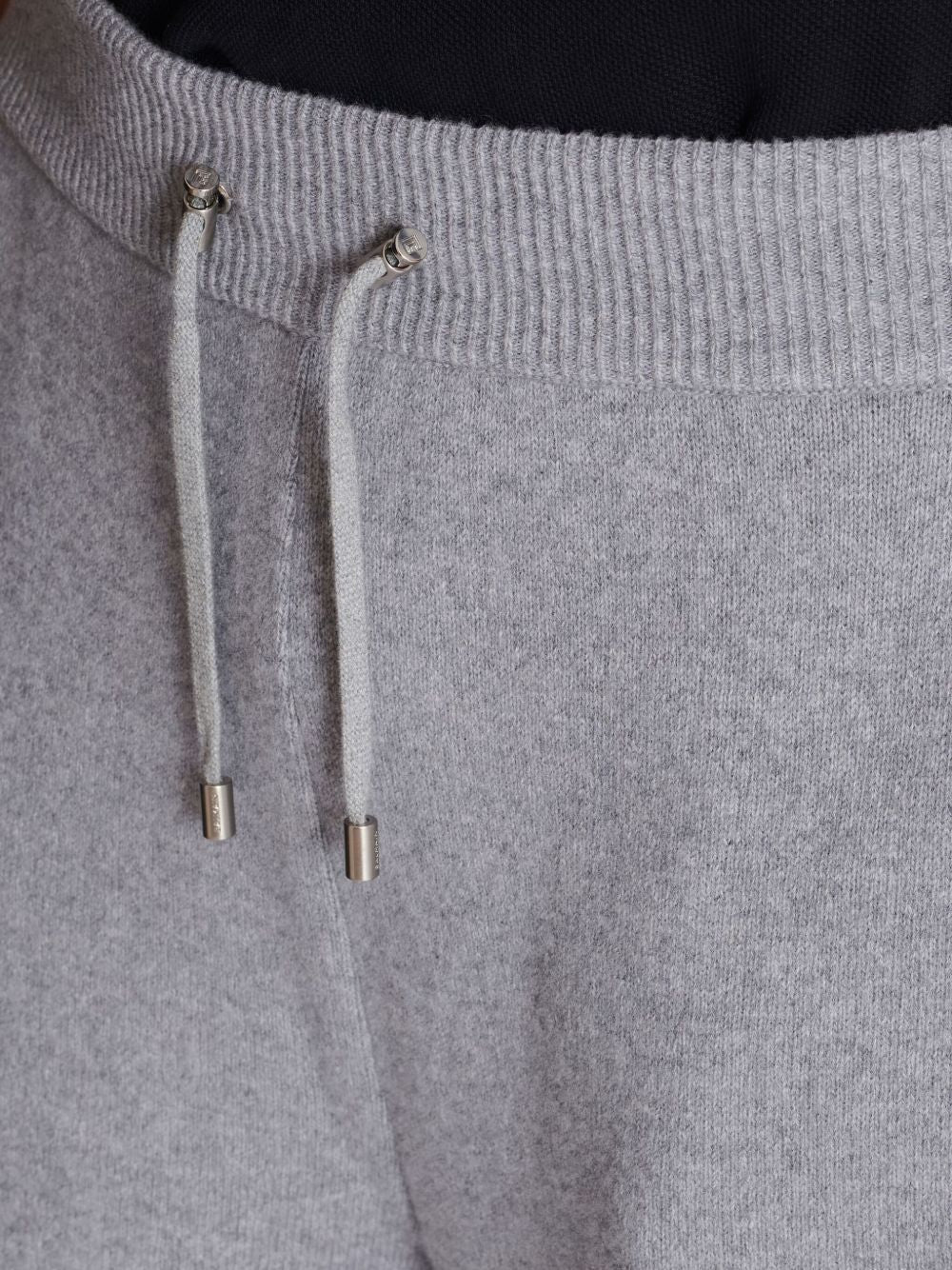 Recycled Cashmere-Wool Blend Track Pants - Image 2