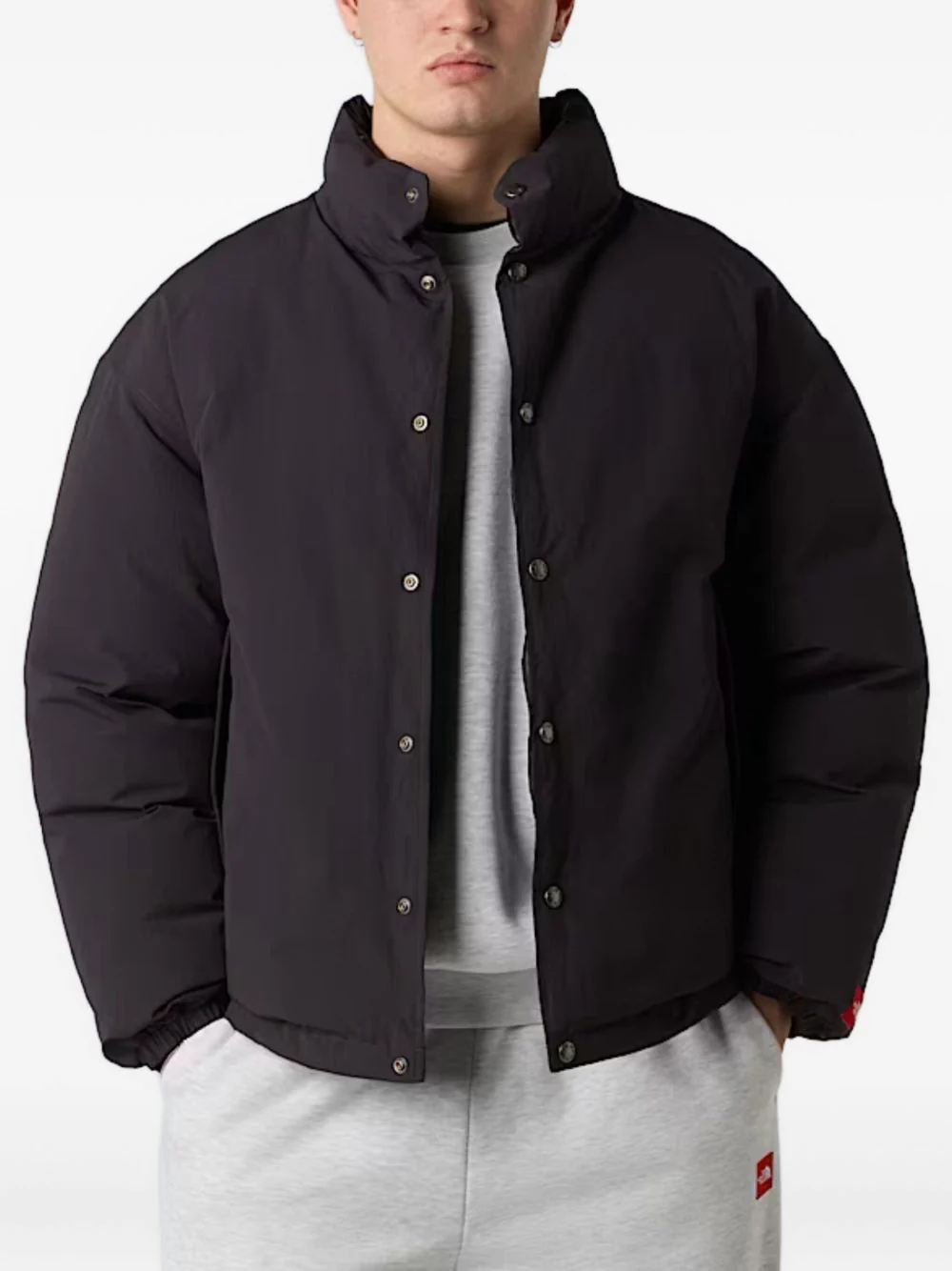 Red Box Puffer Jacket - Image 4
