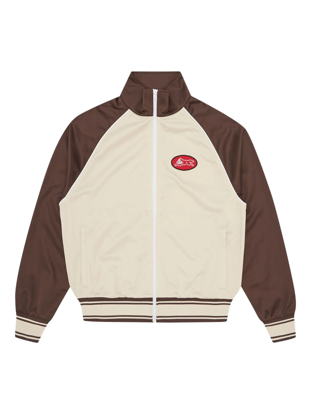 Reglan-Sleeve Embroidered Jacket