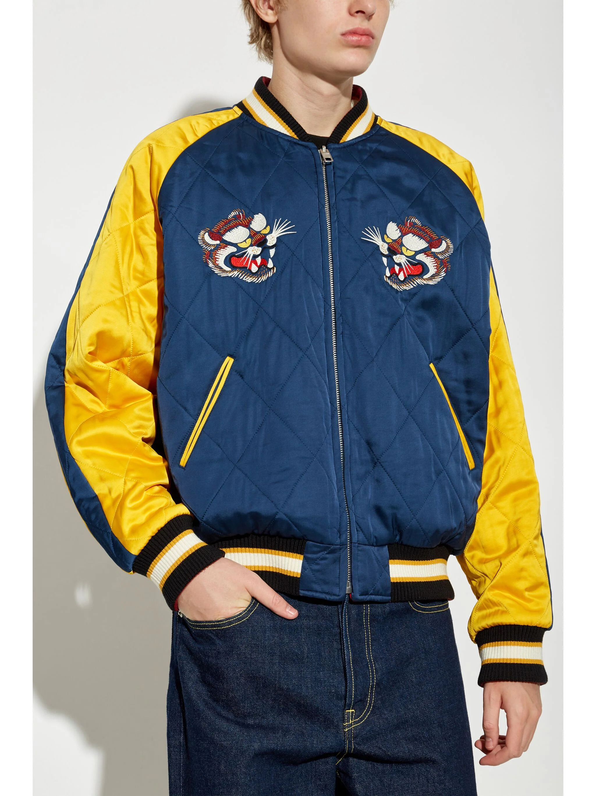 Reversible Bomber Jacket - Image 3