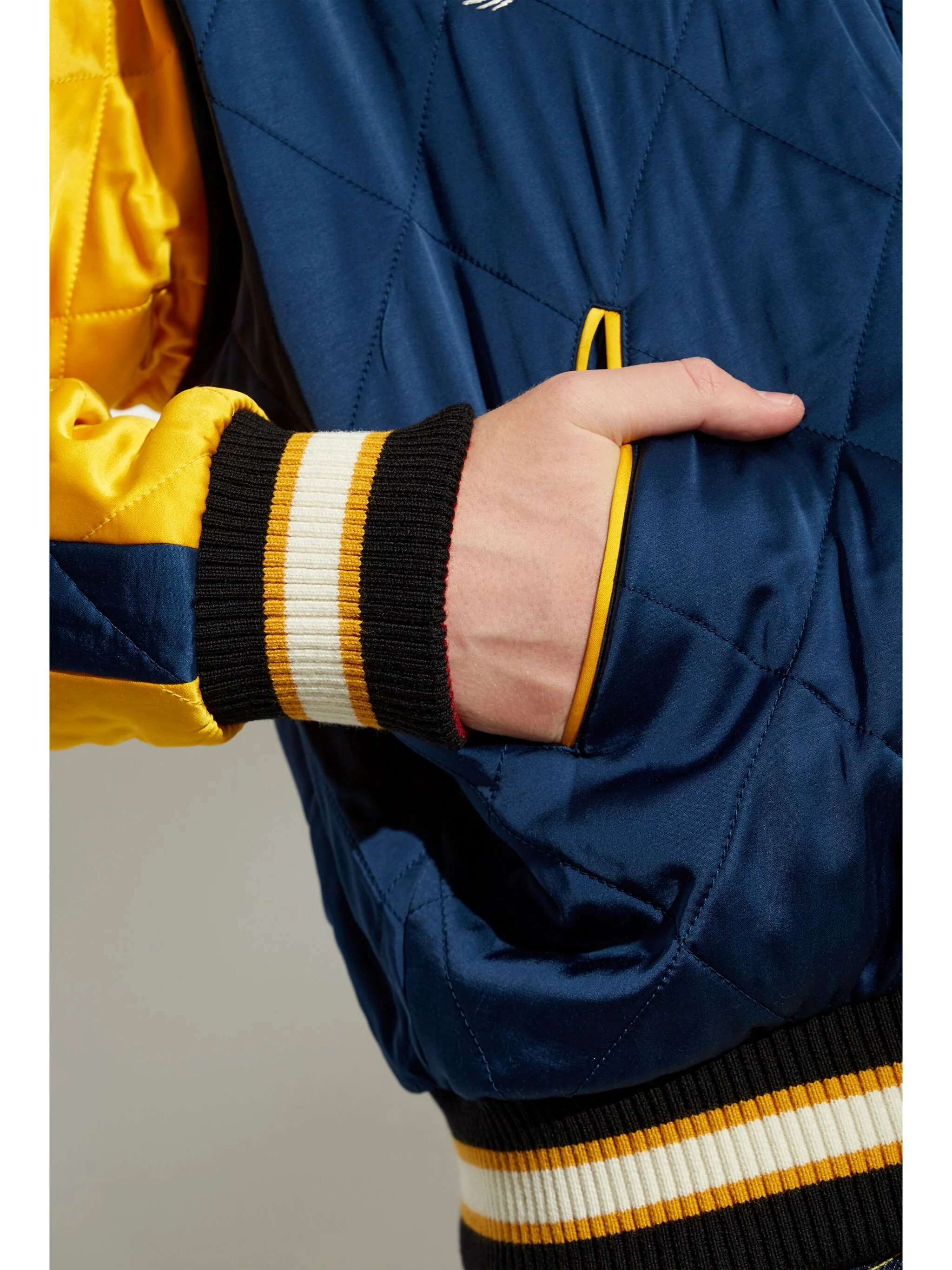 Reversible Bomber Jacket - Image 5