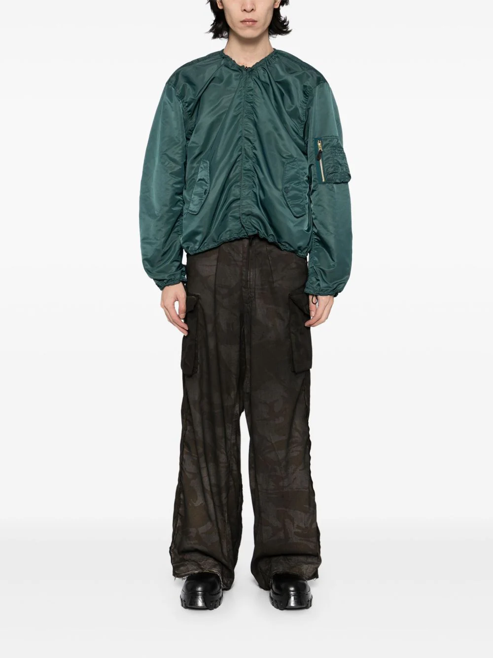 Reversible Bomber Jacket - Image 5