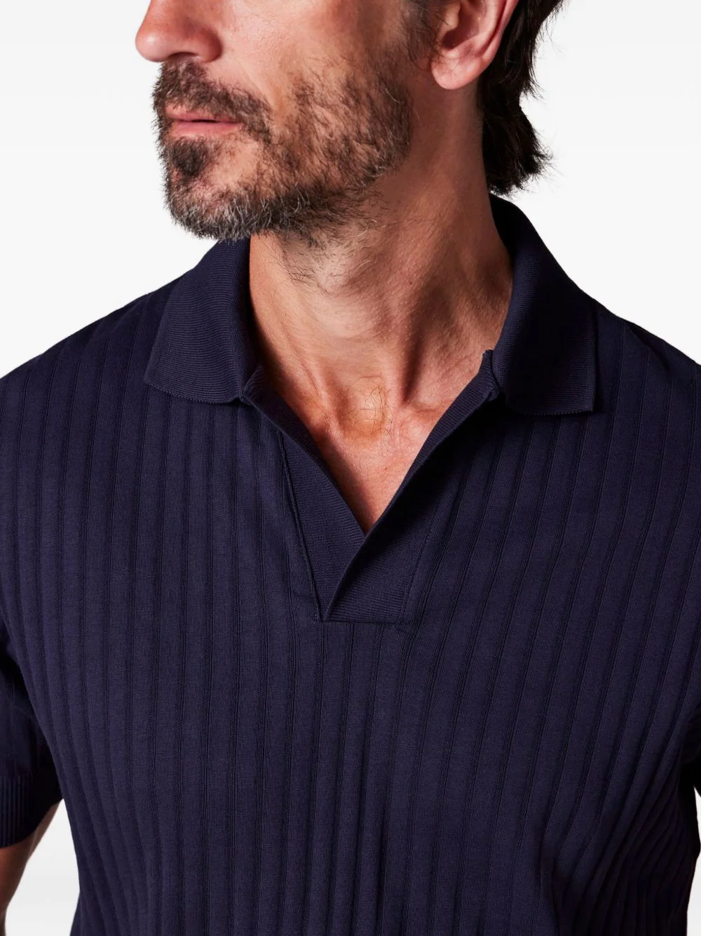 Ribbed Cotton T-Shirt - Image 3