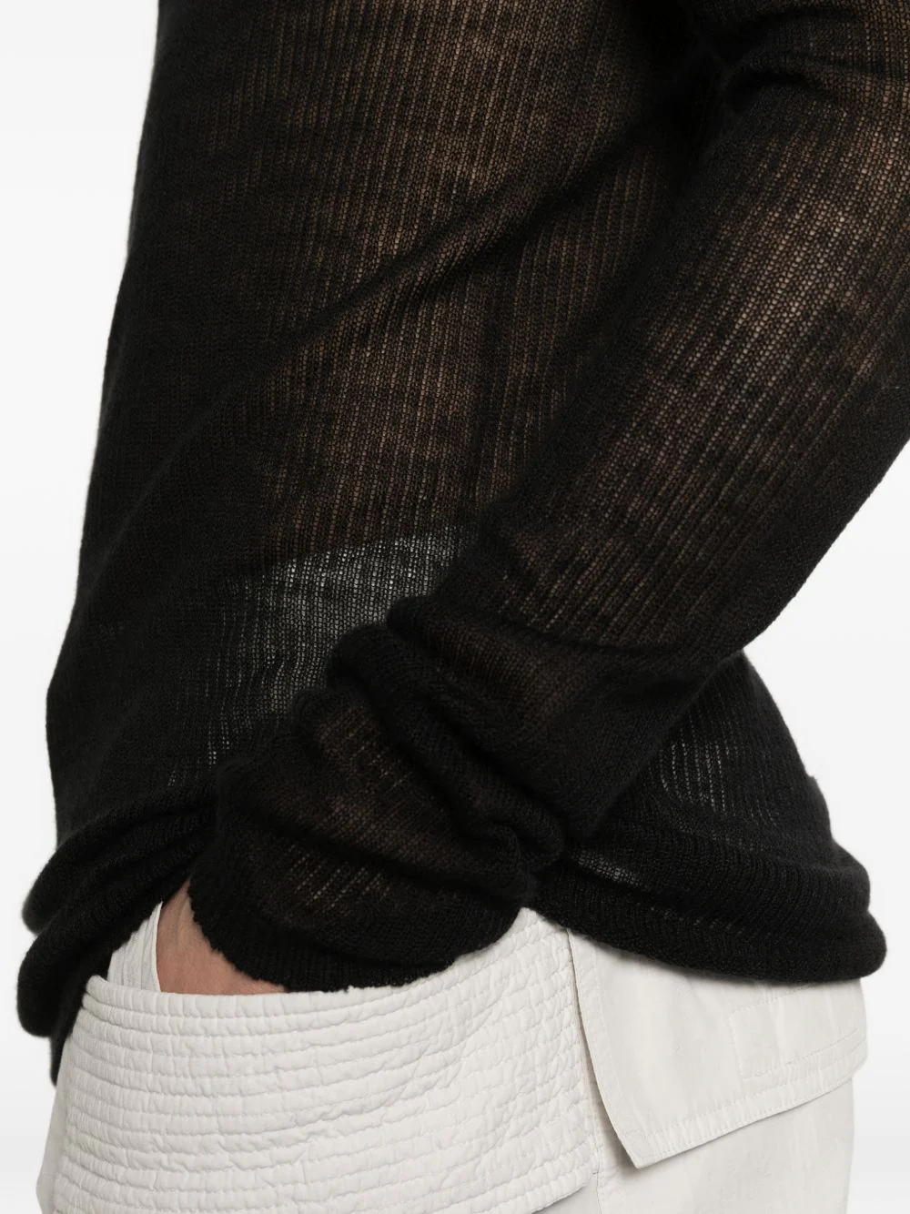 Ribbed Crew-Neck Sweater - Image 5
