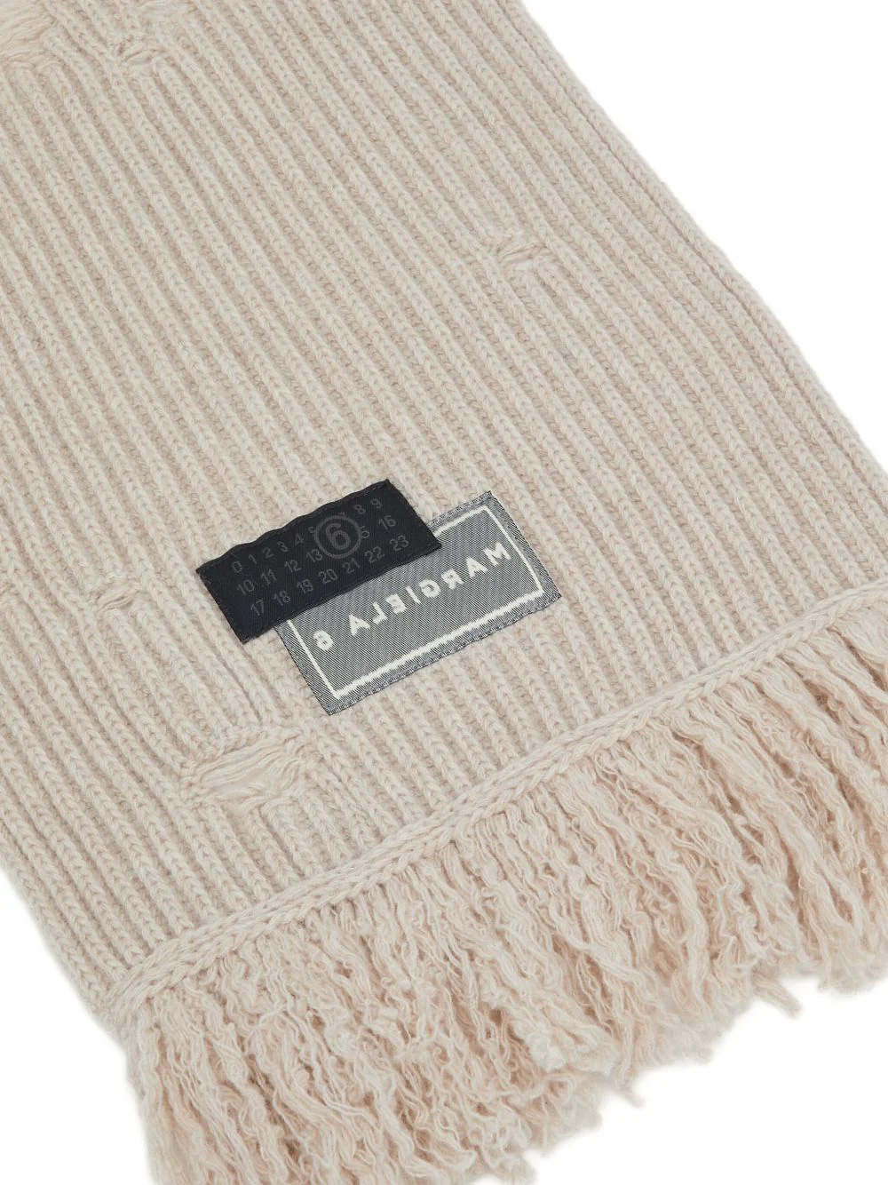 Ribbed Frayed-Edge Scarf - Image 3