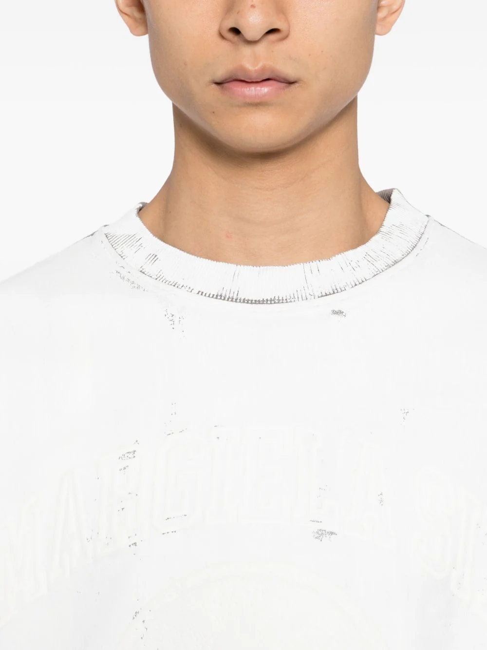 Ribbed-Hem T-Shirt - Image 2
