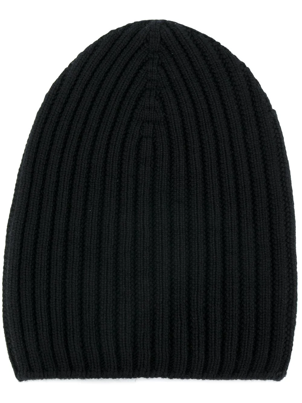 Ribbed-Knit Cashmere Beanie