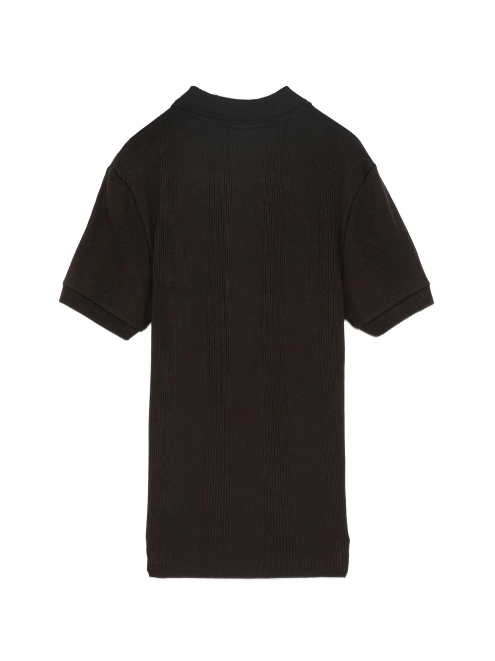 Ribbed Logo Polo Shirt - Image 2