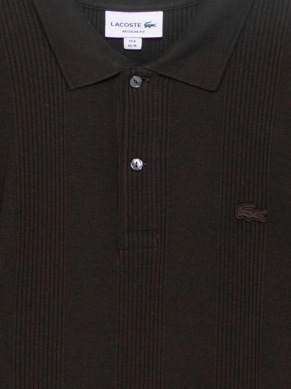 Ribbed Logo Polo Shirt - Image 3