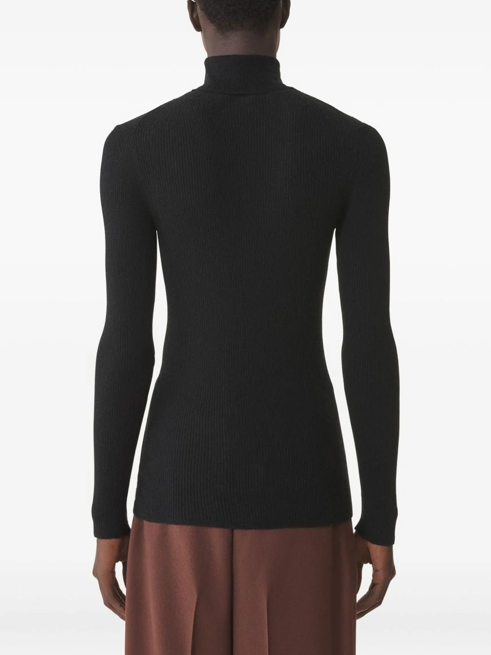 Ribbed Turtleneck Sweater - Image 4