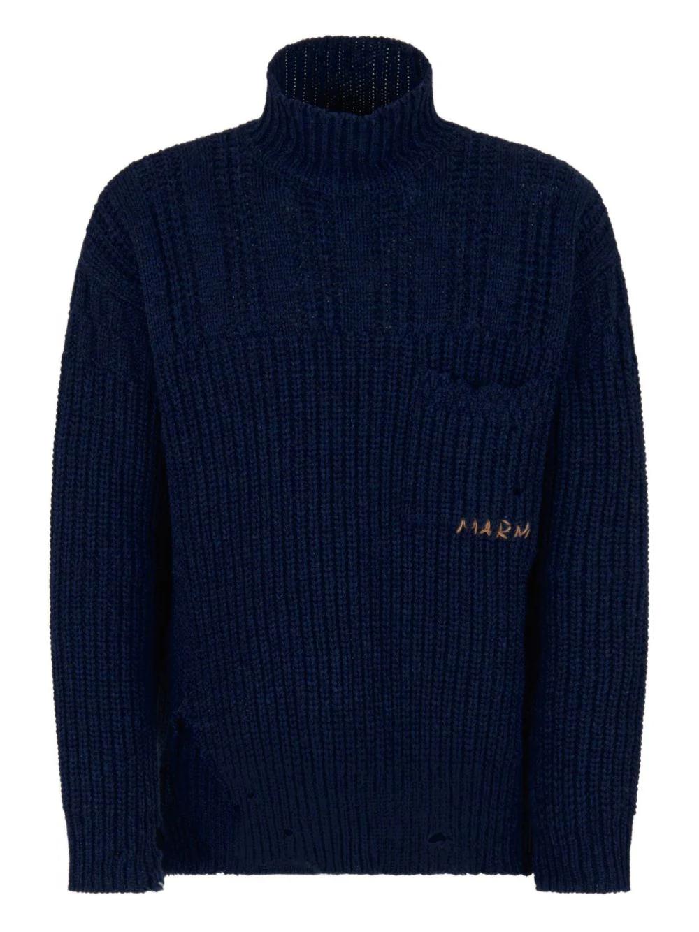 Ribbed Turtleneck Sweater