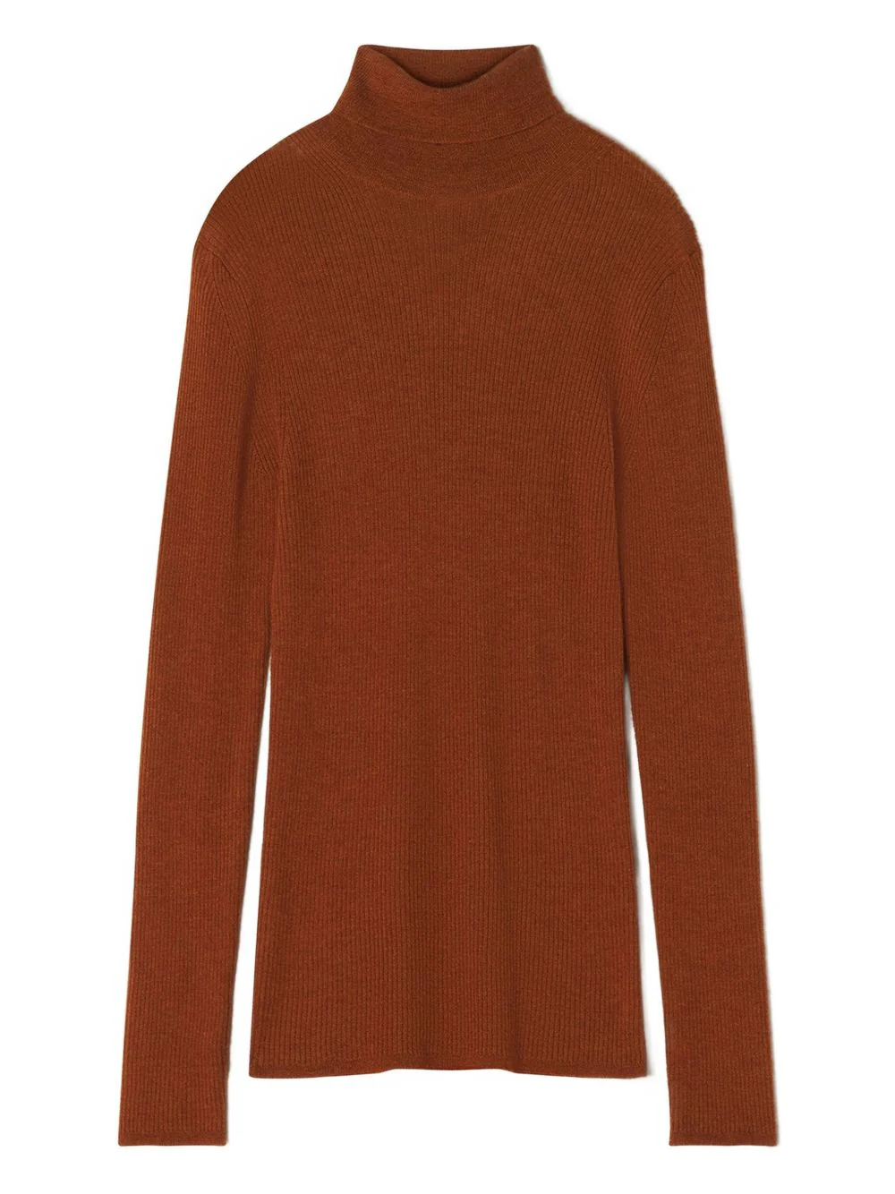 Ribbed Turtleneck Sweater