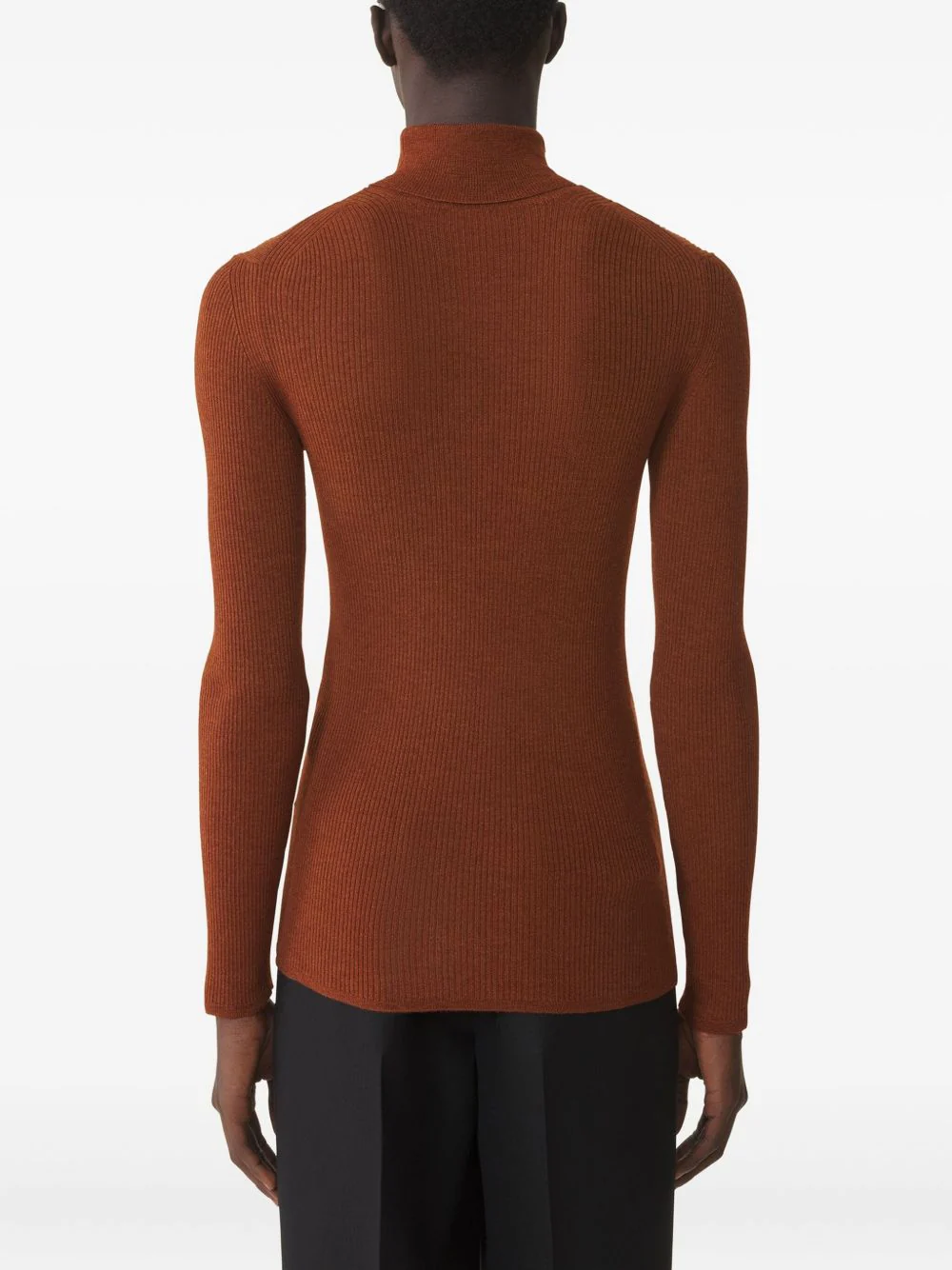Ribbed Turtleneck Sweater - Image 4