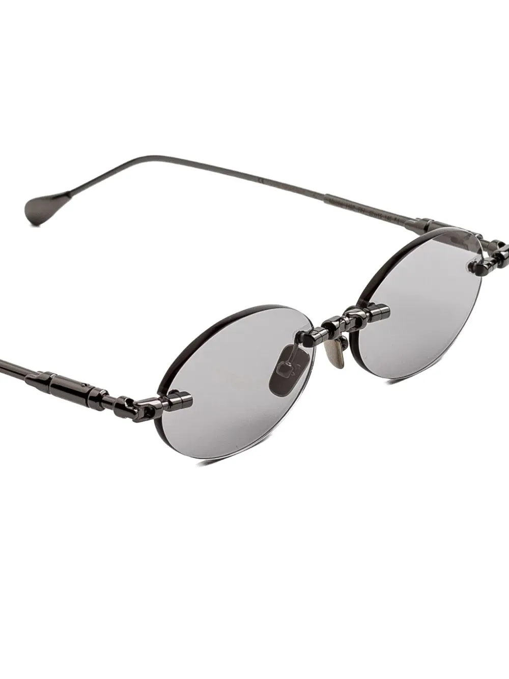 Rimless Oval-Frame Sunglasses - Image 3