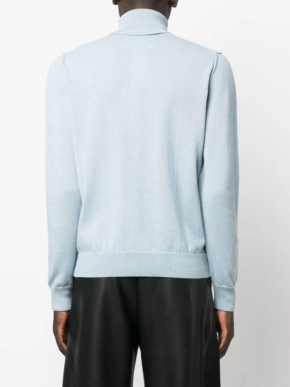 Roll-Neck Cashmere Jumper - Image 3