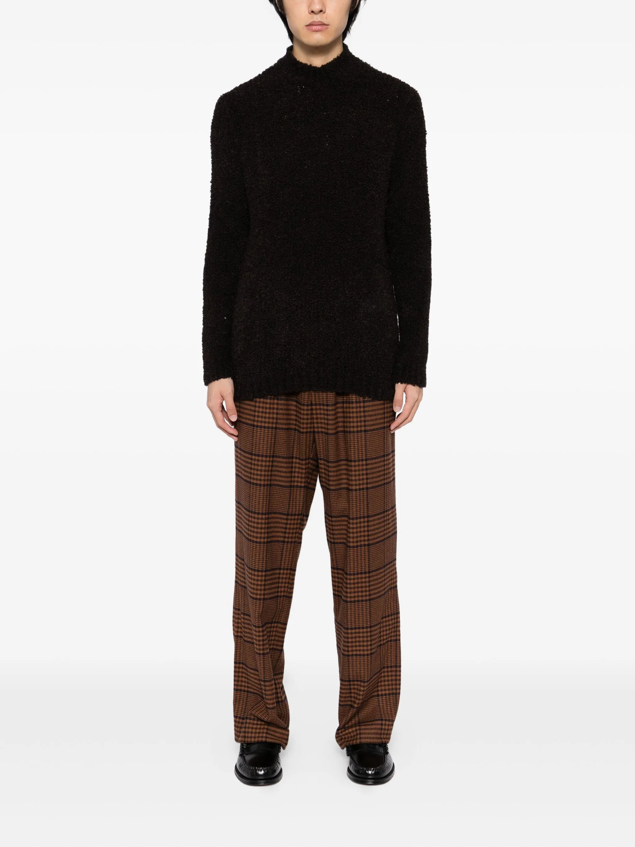 Roll-Neck Fluffy Jumper - Image 2