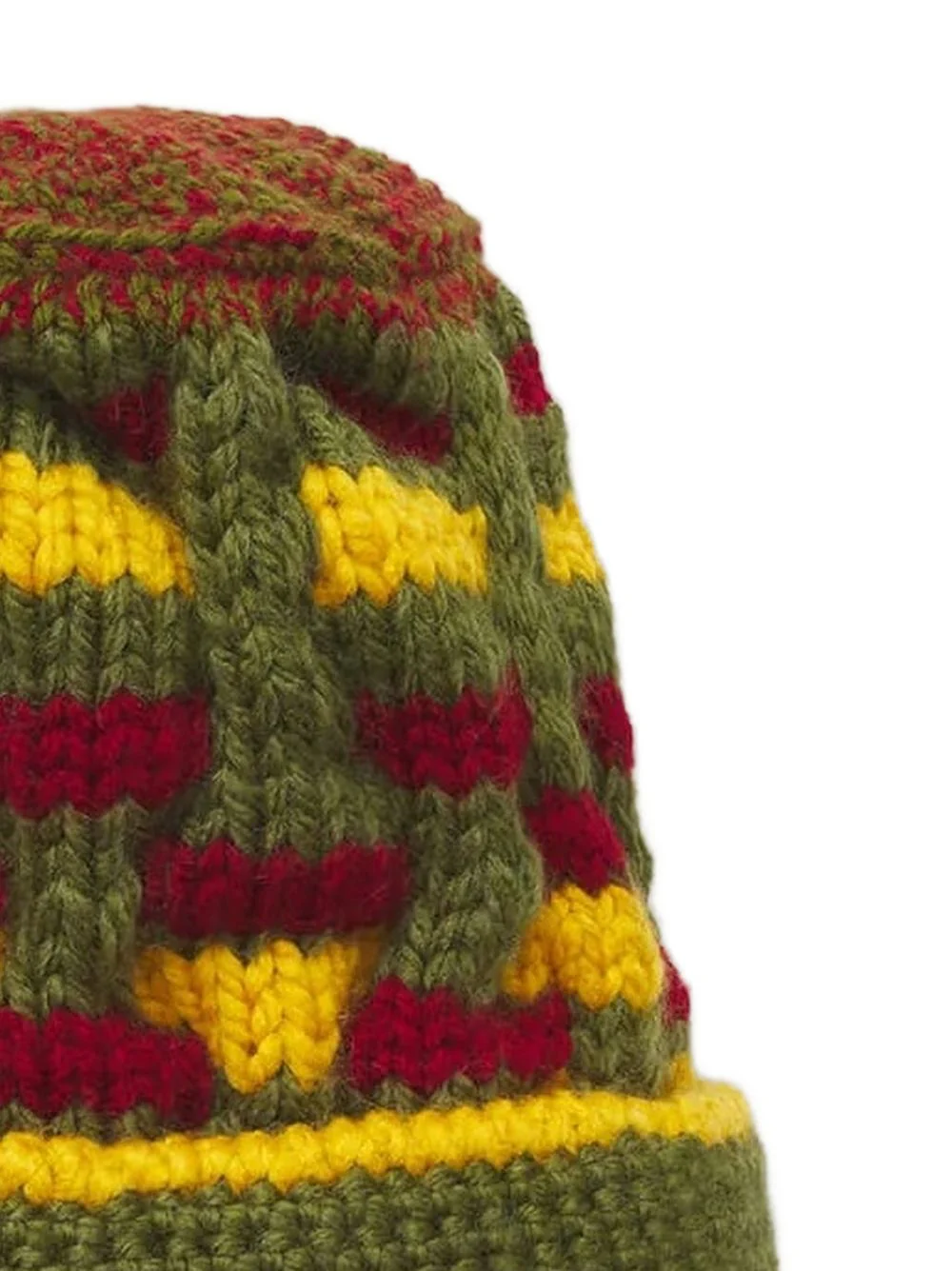 Roots Patterned Beanie Hat - Image 2