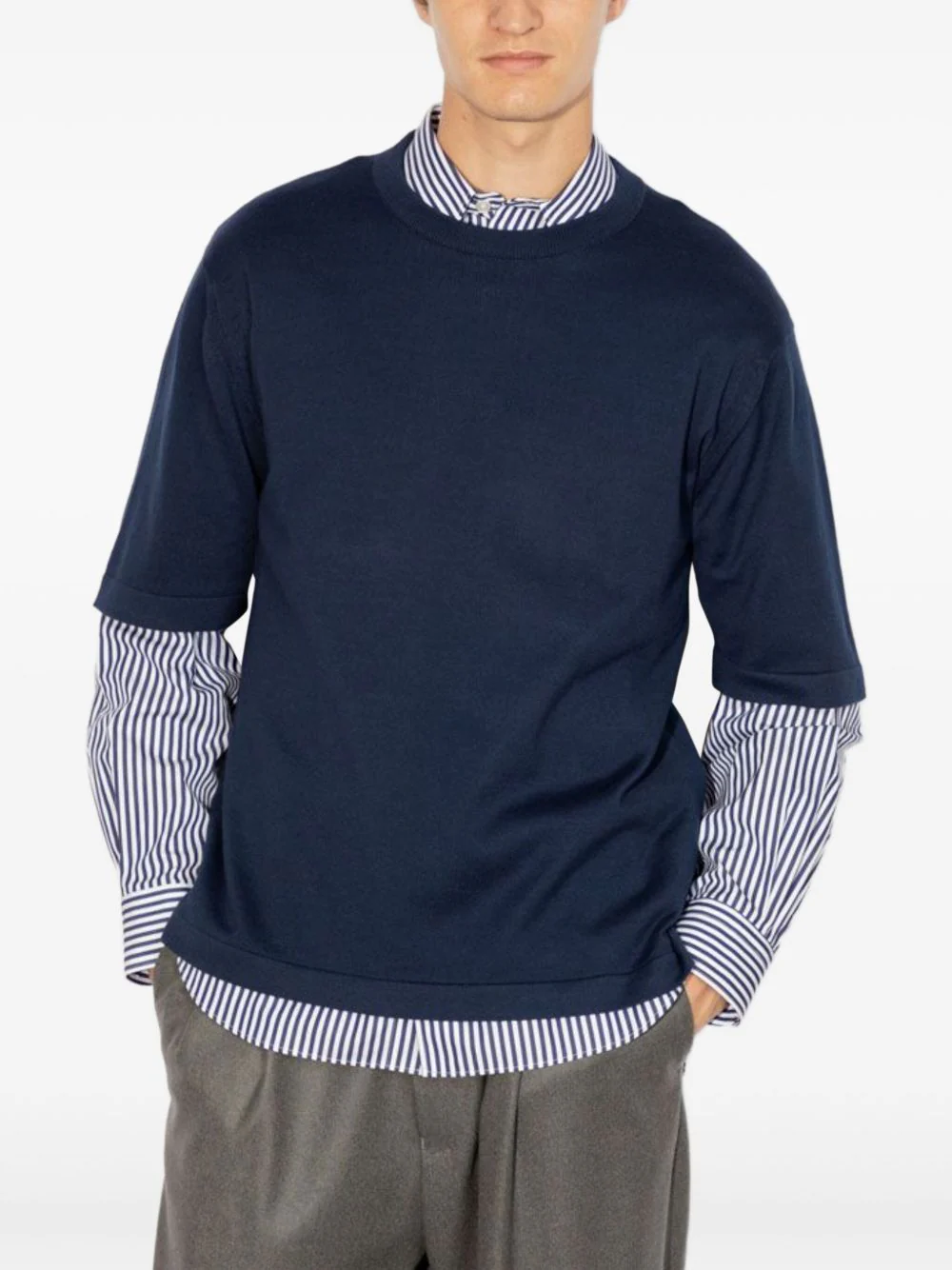Round-Neck Short-Sleeve T-Shirt - Image 3